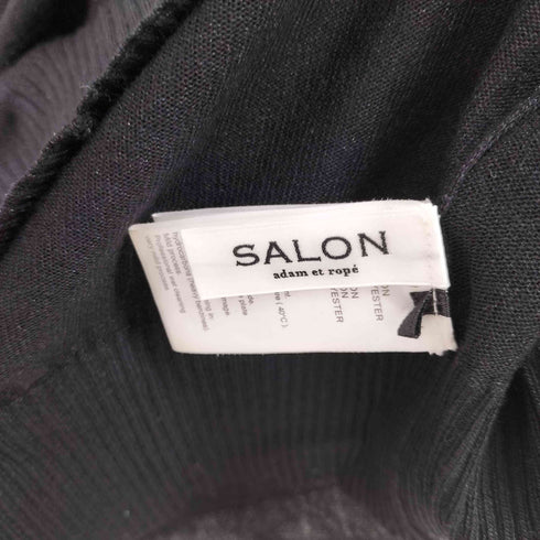 サロンアダムエロペ SALON adam et rope Vネックシアーカーディガン【洗える】 レディース FREE