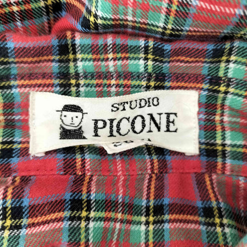 スタジオピッコーネ STUDIO PICONE チェックシャツ レディース 38