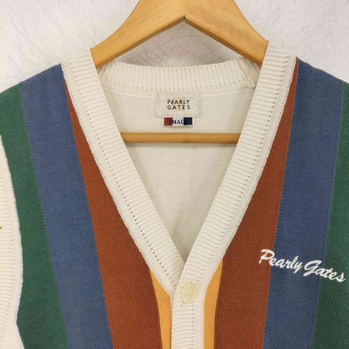 パーリーゲイツ PEARLY GATES ニットベスト メンズ import:S