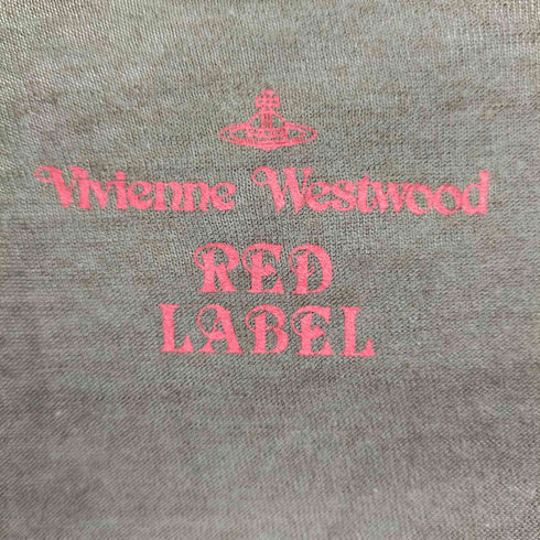 ヴィヴィアンウエストウッドレッドレーベル Vivienne Westwood RED LABEL ラビットプリント カットソー レディース