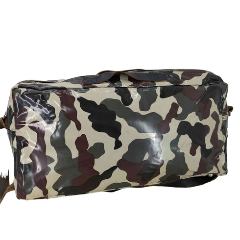 コムデギャルソン COMME des GARCONS カモ 迷彩柄 PVC 2WAY メッセンジャー バッグ ハンド バッグ メンズ