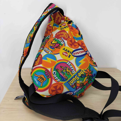 ヒステリックグラマー HYSTERIC GLAMOUR 総柄 スリング バッグ ショルダー ボディ バッグ メンズ