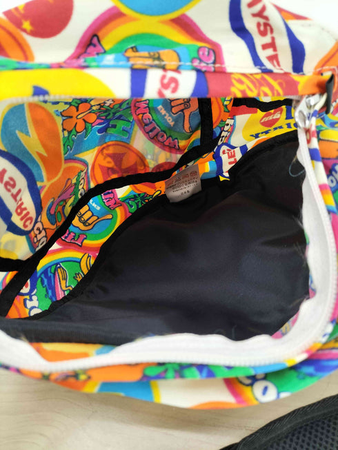 ヒステリックグラマー HYSTERIC GLAMOUR 総柄 スリング バッグ ショルダー ボディ バッグ メンズ