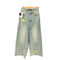メゾンスペシャル MAISON SPECIAL Baggy Denim Pants ダブルニー バギー デニム パンツ レディース 34