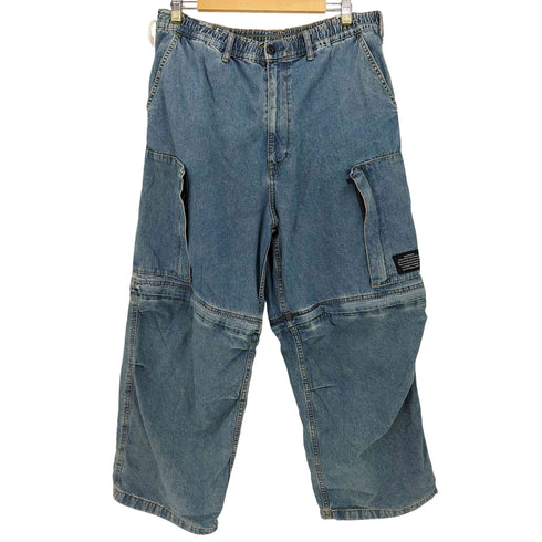 アンダーカバー UNDERCOVER デニムコンバーチブルワイドカーゴパンツ メンズ JPN:XL