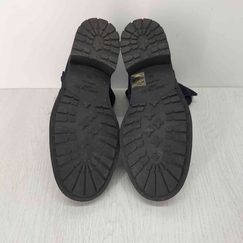 ジミーチュウ JIMMY CHOO YOUTH イタリア製 牛革 スエード 裏地ファー エンジニアショートブーツ レディース JPN:38