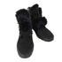 ジミーチュウ JIMMY CHOO ELBA FLAT ボンボンファー付 スエード レースアップ ワークブーツ レディース JPN:38