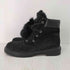 ジミーチュウ JIMMY CHOO ELBA FLAT ボンボンファー付 スエード レースアップ ワークブーツ レディース JPN:38
