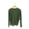 ハフ HUF STRETCH LOGO HENRY THERMAL 特殊加工 ヘンリーネック サーマル L/S Tシャツ カットソー メンズ M