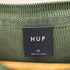 ハフ HUF STRETCH LOGO HENRY THERMAL 特殊加工 ヘンリーネック サーマル L/S Tシャツ カットソー メンズ M