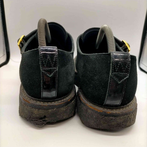 キッズラブゲイト KIDS LOVE GAITE Double monk strap shoes ダブル モンク ストラップ シューズ スエード メンズ 7 1/2