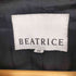 ベアトリス BEATRICE フロントジップデザイン テーラードジャケット レディース 38