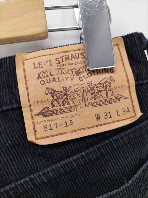 リーバイス Levis 90S 日本製 白タブ 517 コーデュロイ コーズ ブーツカット パンツ 1996年製 メンズ W31 L34