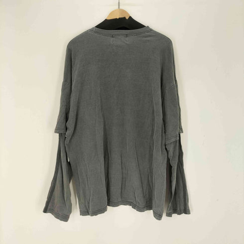GAME MAN レイヤード L/S Tシャツ メンズ