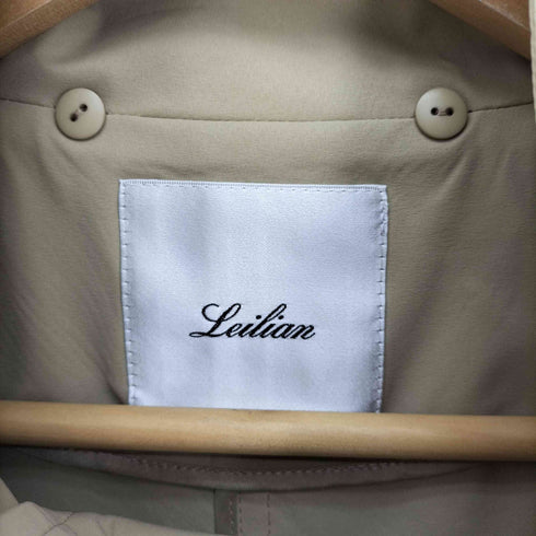 レリアン Leilian 裾リボンデザイン 比翼 マウンテン パーカー レディース JPN:9号