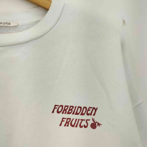 ハウスオブロータス HOUSE OF LOTUS Forbidden fruits スウェット プルオーバー レディース JPN:M