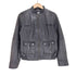 バナナリパブリック BANANA REPUBLIC ラムレザーシングルライダースジャケット レディース M