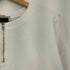 シシ sisii ZIP CREW コットン ハーフジップ クルーネック プルオーバー レディース JPN:L