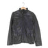 バナナリパブリック BANANA REPUBLIC ラムレザーシングルライダースジャケット メンズ S