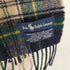 ポロラルフローレン POLO RALPH LAUREN スコットランド製 LAMBSWOOL ラム ウール タータンチェック フリンジ マフラー メンズ