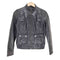 バナナリパブリック BANANA REPUBLIC ラムレザーシングルライダースジャケット レディース XS