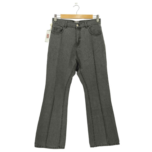エマクローズ EMMA CLOTHES センターパイピング フレア デニムパンツ メンズ M