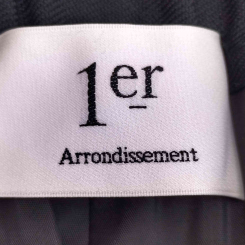 プルミエアロンディスモン 1er Arrondissement 24aw ブライトヘリンボーンタックパンツ レディース JPN:36