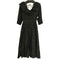 ヌキテパ NE QUITTEZ PAS ×Kanako Sato Cotton Voile Dot Hemla Frill Dress レディース import:S