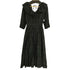 ヌキテパ NE QUITTEZ PAS ×Kanako Sato Cotton Voile Dot Hemla Frill Dress レディース import:S