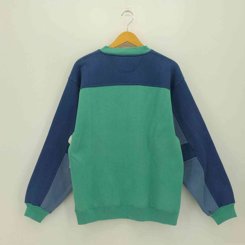 ヒルトン HILTON バイカラー クルーネックスウェット トレーナー メンズ L