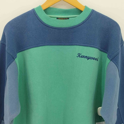 ヒルトン HILTON バイカラー クルーネックスウェット トレーナー メンズ L