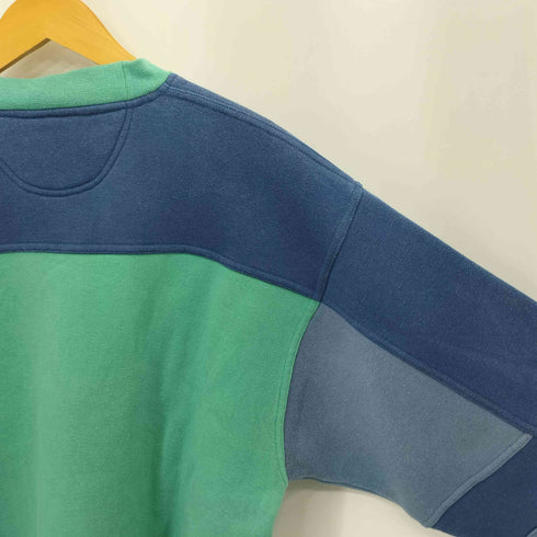 ヒルトン HILTON バイカラー クルーネックスウェット トレーナー メンズ L