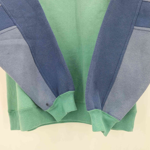 ヒルトン HILTON バイカラー クルーネックスウェット トレーナー メンズ L