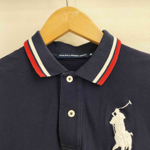 ラルフローレン RALPH LAUREN GOLF デカポニー刺繍 S/S ポロシャツ レディース import:M