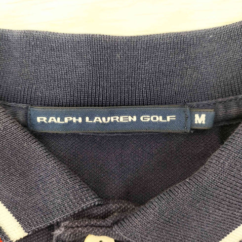 ラルフローレン RALPH LAUREN GOLF デカポニー刺繍 S/S ポロシャツ レディース import:M