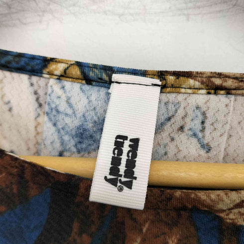wendy trendy イタリア製 総柄ワンピース レディース