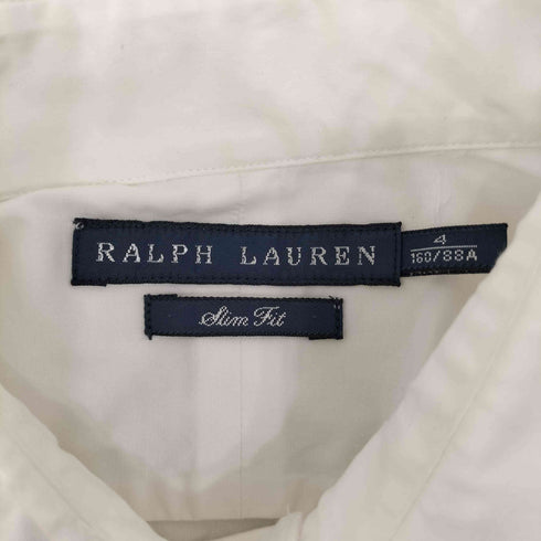 ラルフローレン RALPH LAUREN Slim Fit デカポニー刺繍 L/S シャツ レディース 160
