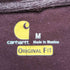 カーハート Carhartt Vガゼット ボンディング スウェット クルーネックトレーナー メンズ M