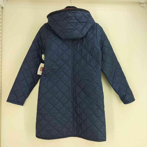 ラベンハム LAVENHAM フーデッド キルティングコート レディース 36