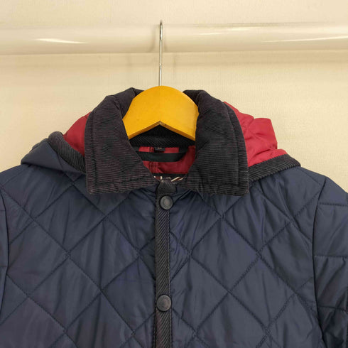 ラベンハム LAVENHAM フーデッド キルティングコート レディース 36