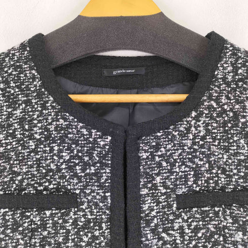 GRANDE SOEUR ツイードジャケット レディース M