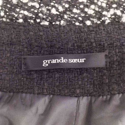 GRANDE SOEUR ツイードジャケット レディース M
