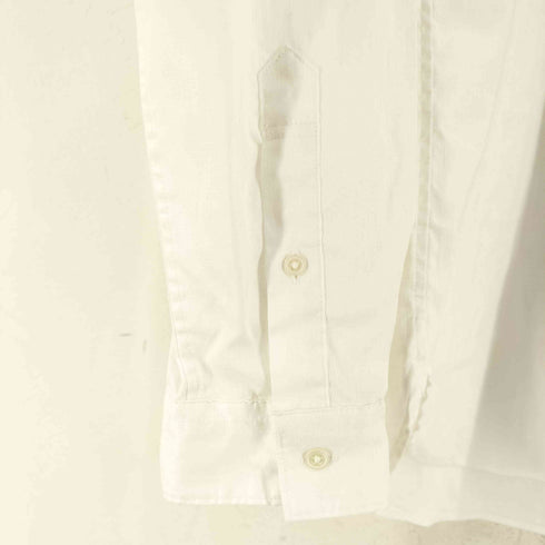 ユナイテッドアローズグリーンレーベルリラクシング UNITED ARROWS green label relaxing CSM STRC フレンチリネン ボタンダウン LS 長袖 シャツ メンズ JPN:M
