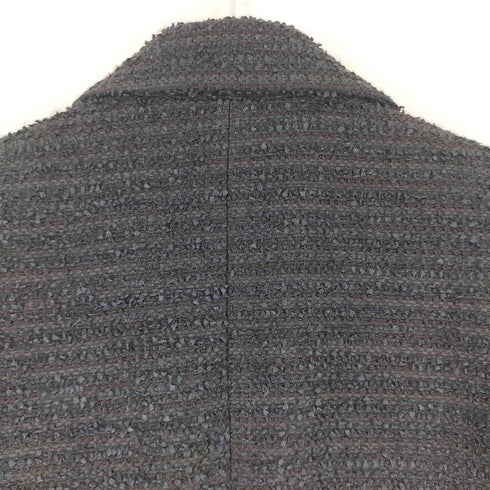 ミッシェルクラン MICHEL KLEIN ツイードテーラードジャケット レディース 38