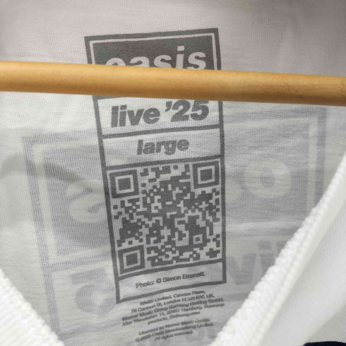 live '25 WORLD TOUR フロント フォト プリント バンド Tシャツ メンズ import:L