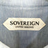 ソブリン Sovereign カリビアーナミルズ ブラッシュド レギュラーカラーシャツ メンズ JPN:L