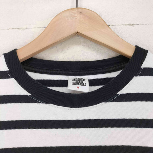 ザブラックアイパッチ THE BLACK EYE PATCH HWC LABEL STRIPED L/S TEE メンズ M