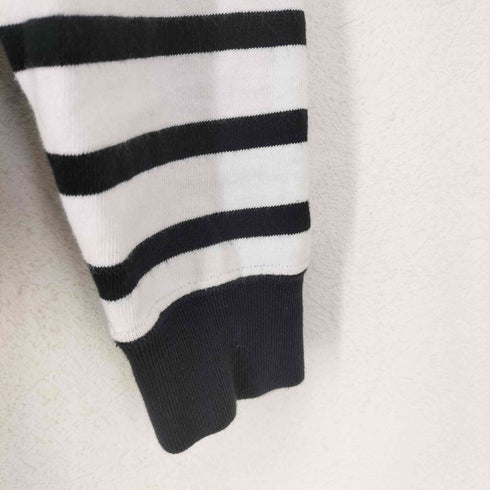 ザブラックアイパッチ THE BLACK EYE PATCH HWC LABEL STRIPED L/S TEE メンズ M