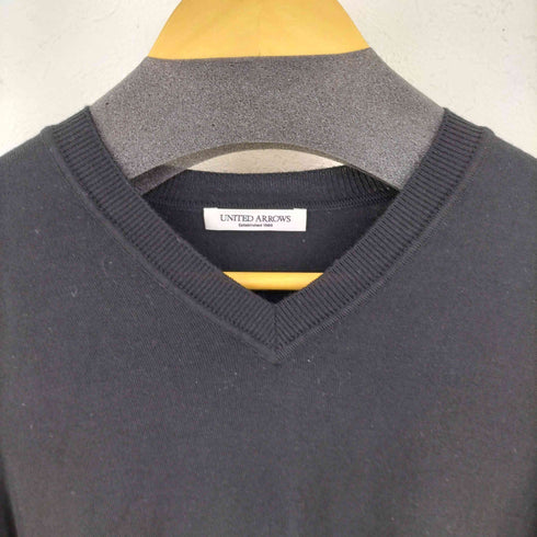 ユナイテッドアローズ UNITED ARROWS UASB ハイゲージ Vネック ニット メンズ JPN:L