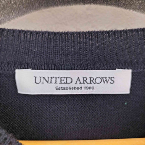 ユナイテッドアローズ UNITED ARROWS UASB ハイゲージ Vネック ニット メンズ JPN:L